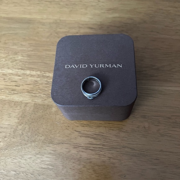 David Yurman Silver Band - Picture 1 of 5